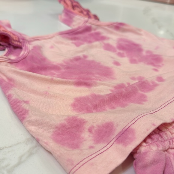 💕HP💕Splendid baby girl tie dye tank set - Picture 4 of 7